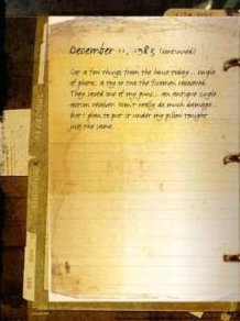 Image du journal de John Winchester datant du 11 décembre 1983