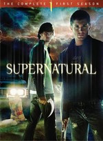 Couverture du coffret DVD de la saison 1 de la série Supernatural