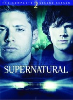 Couverture du coffret DVD de la saison 2 de la série Supernatural
