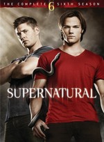 Couverture du coffret DVD de la saison 6 de la série Supernatural