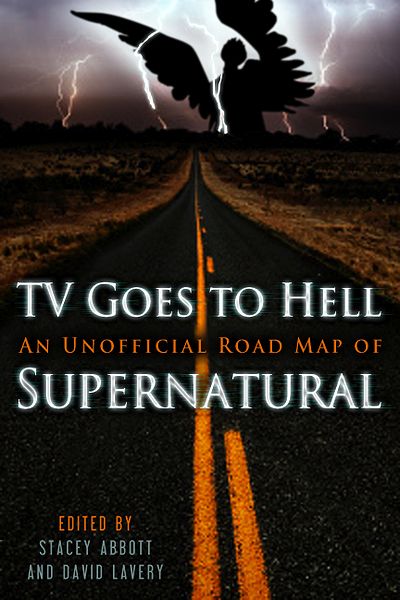 Photo de la couverture du recueil d'essais TV goes to hell, livre autour de la série Supernatural