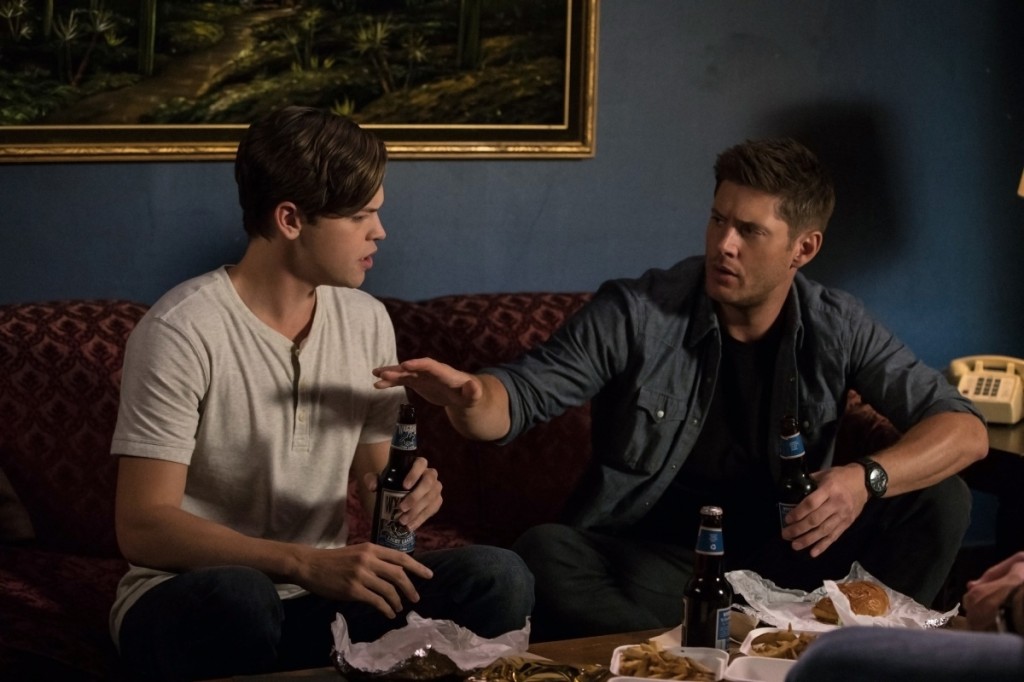 Dean (Jensen Ackles) et Jack (Alexander Calvert)